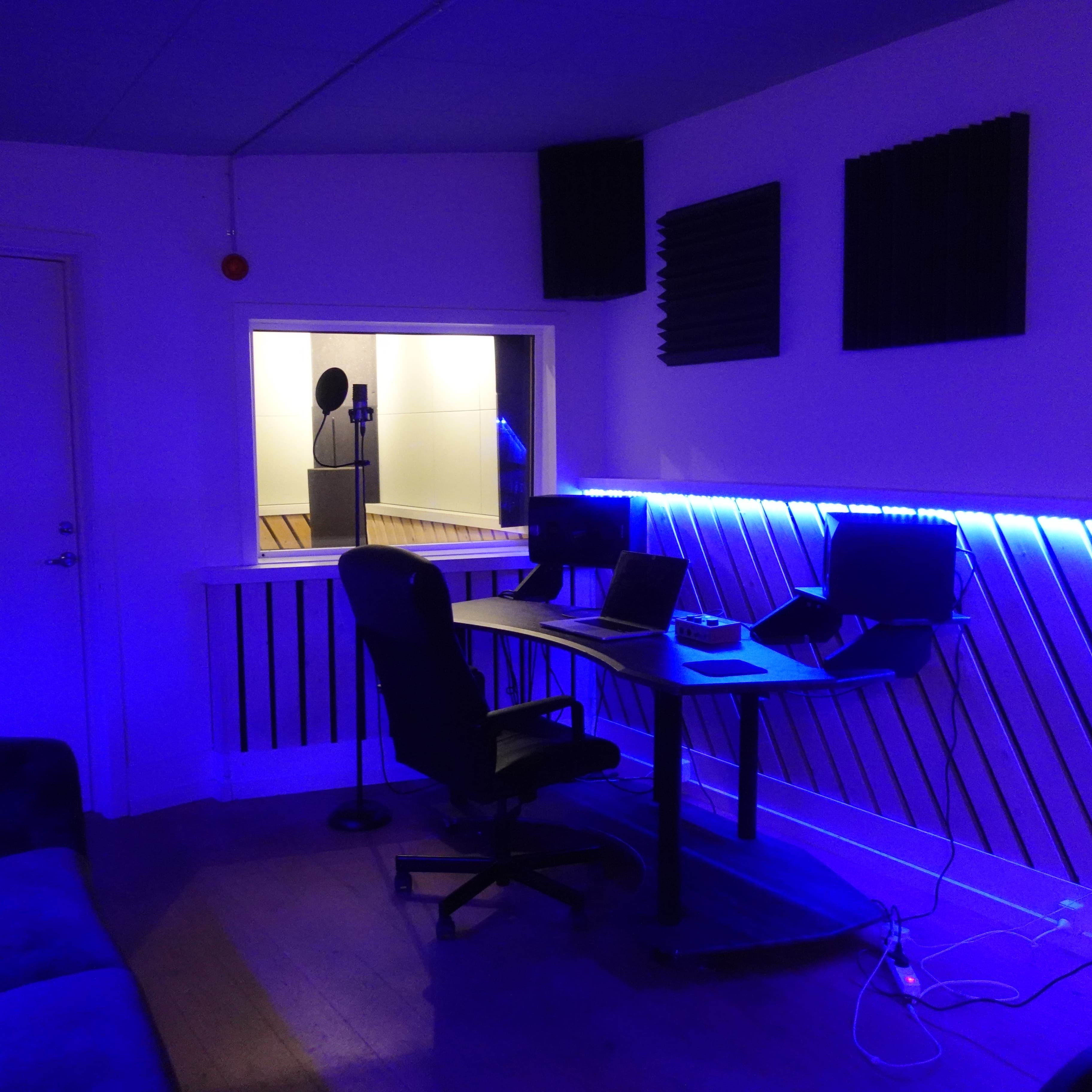 Studio Six setup for painting and creative work.