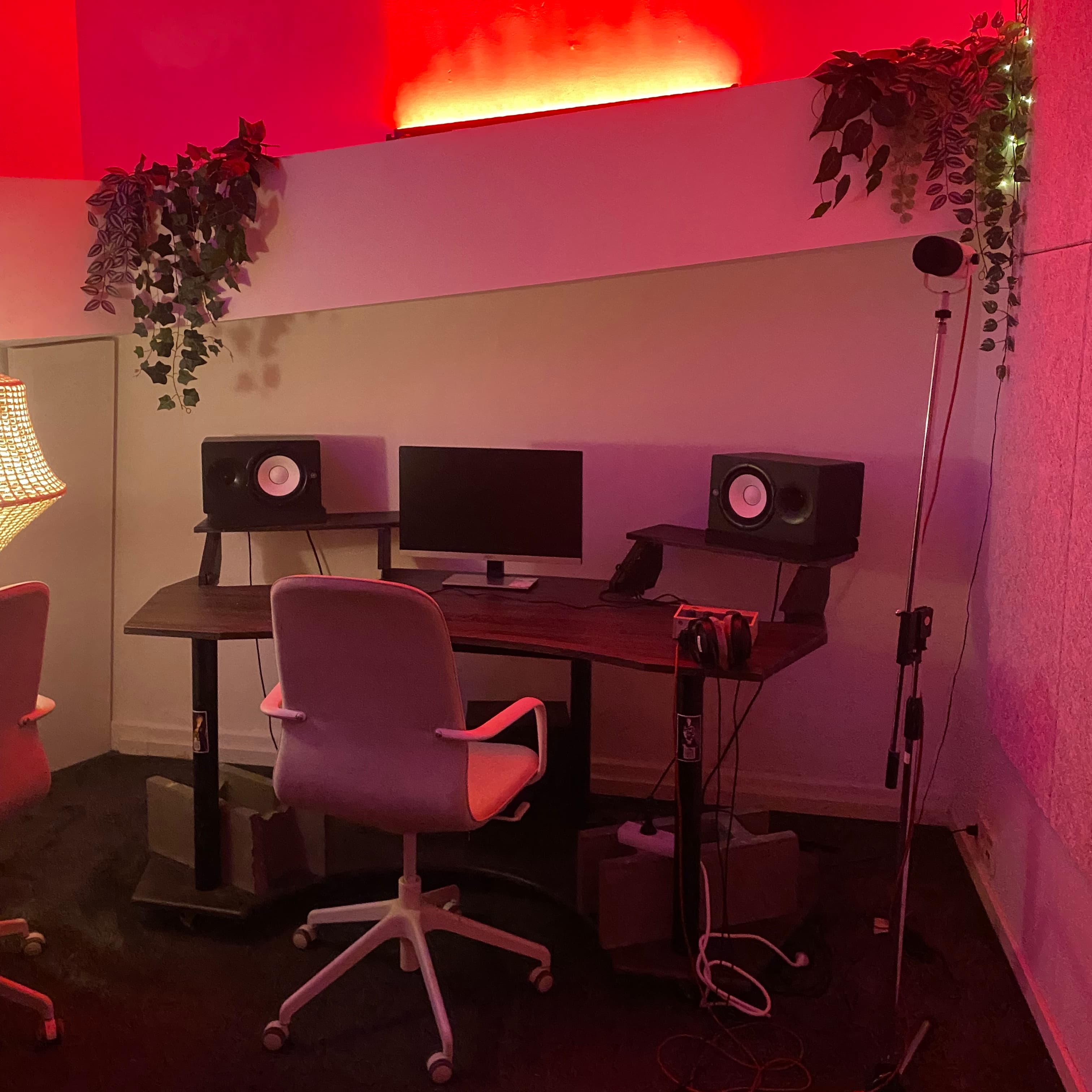 A detailed view of Studio Five's comfortable environment.
