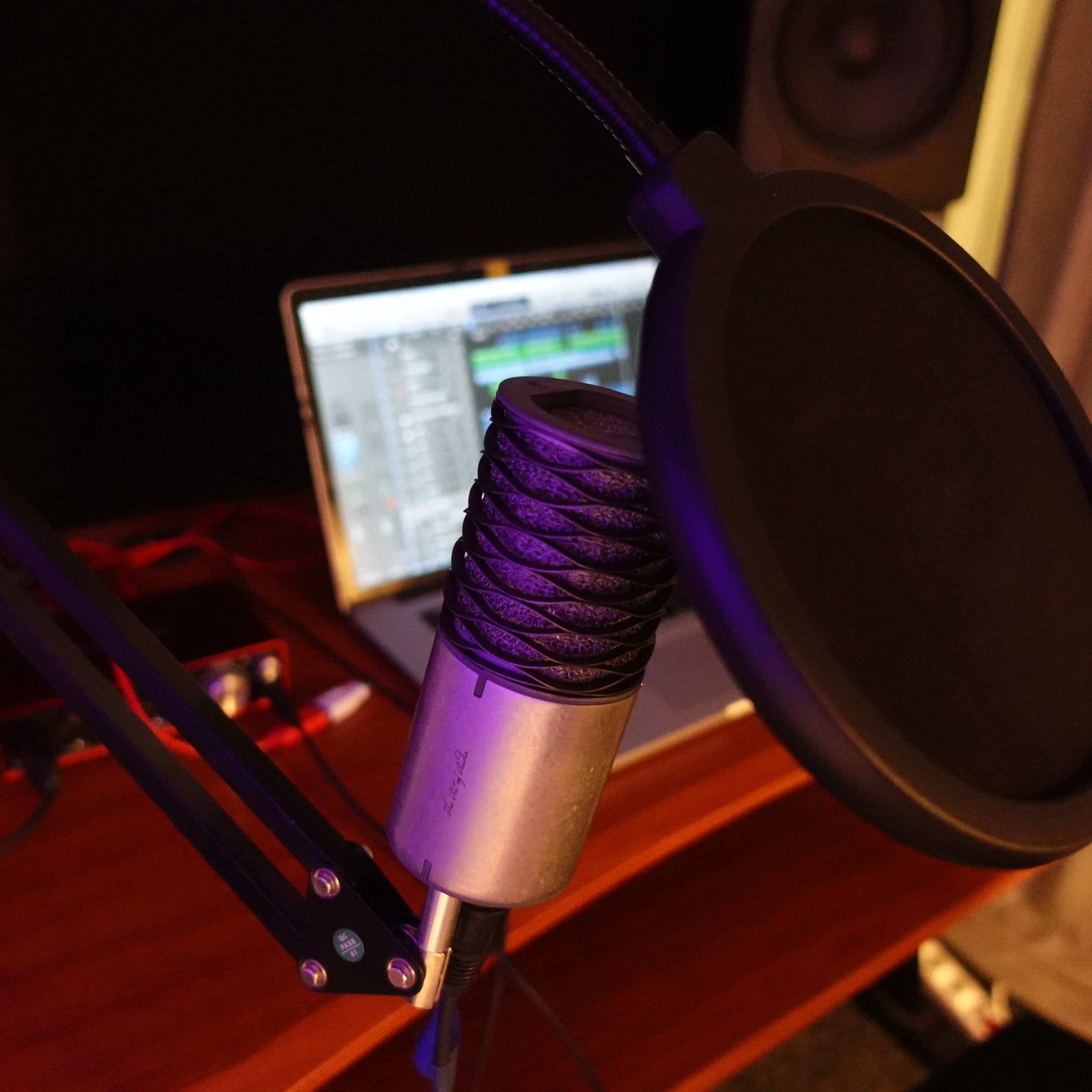 Studio Seven is equipped for podcast recording.
